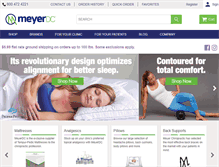 Tablet Screenshot of meyerdc.com